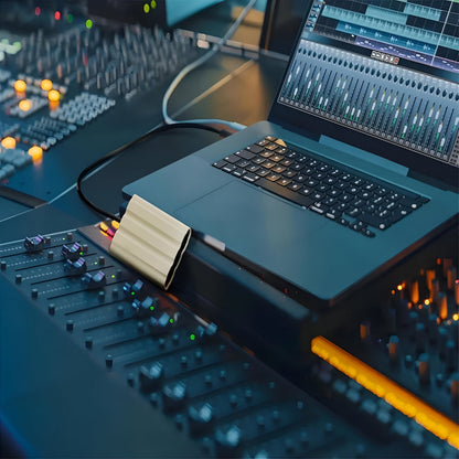 Durable Portable SSD External Drive in a Sleek Metal Enclosure