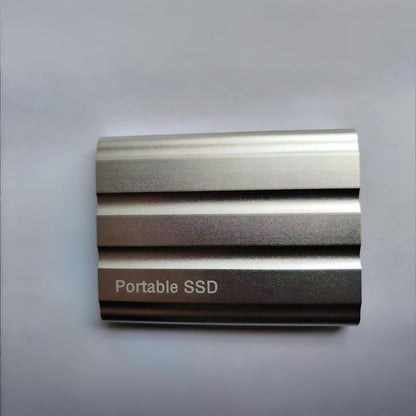 Durable Portable SSD External Drive in a Sleek Metal Enclosure
