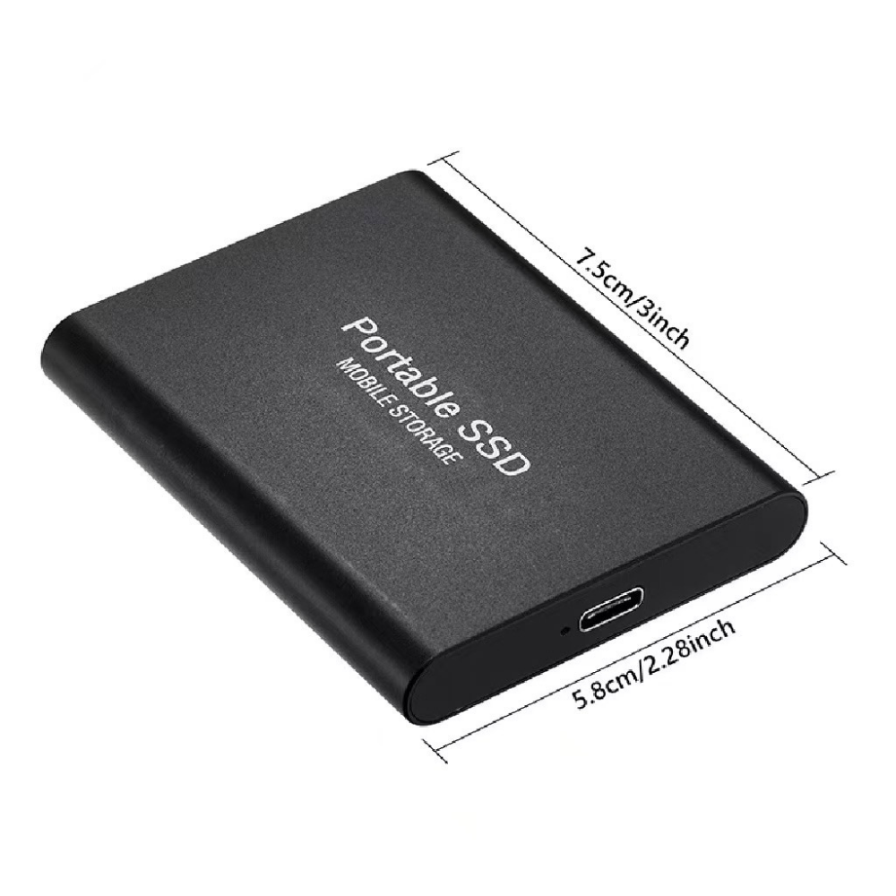512GB Portable SSD External Drive