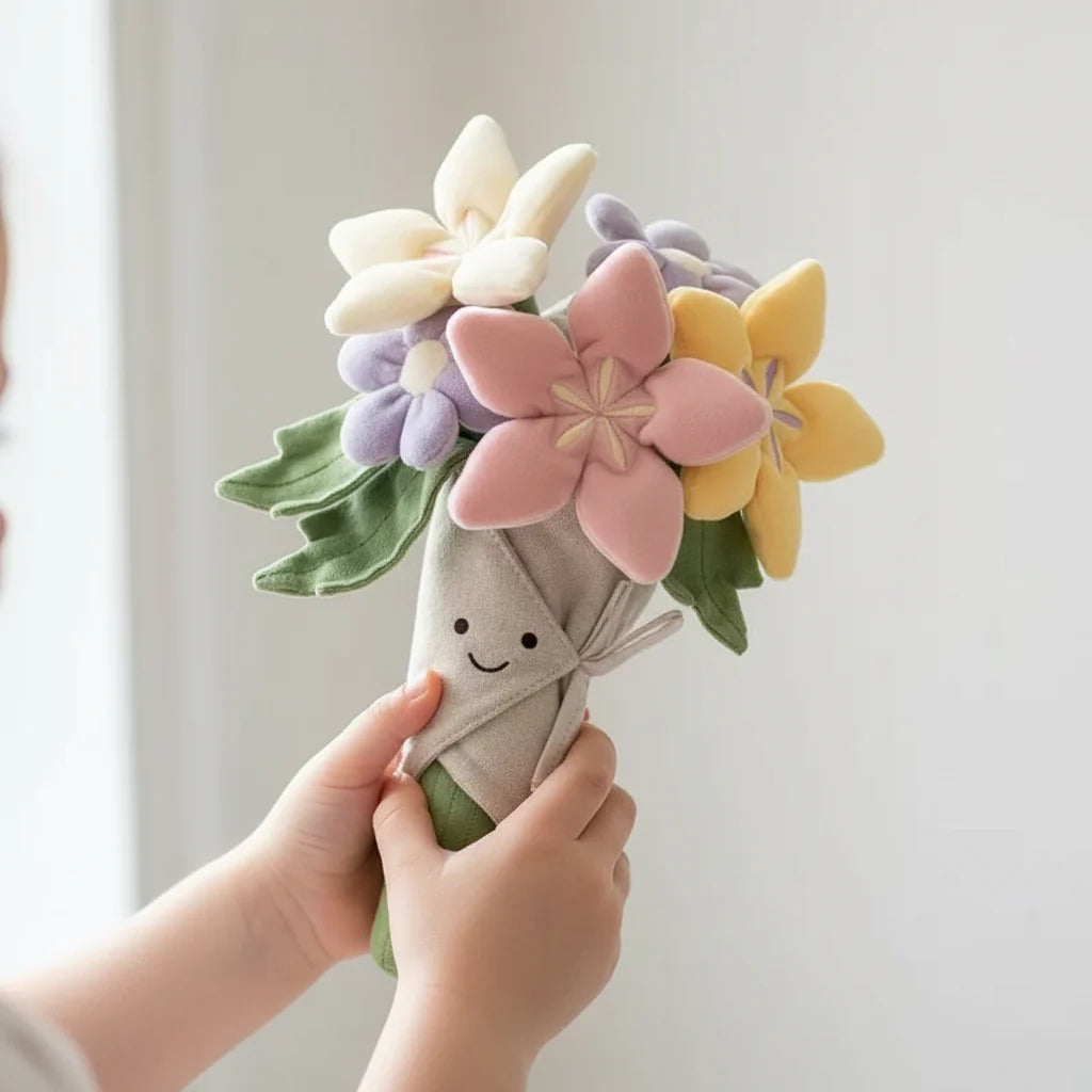 Adorable Plush Bunny-Cat Stuffed Animal Toy – Soft, Cuddly Doll Gift for Kids