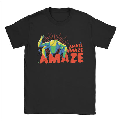 Funny Space Graphic Tee – Project Rocky Casual T‑Shirt