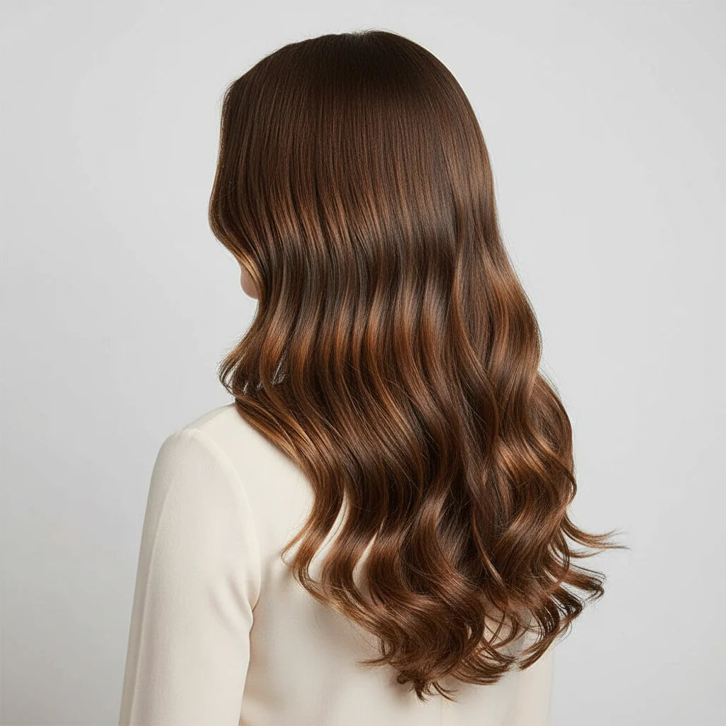 Clip-In Hair Extensions: Long, Wavy Remy Human Hair