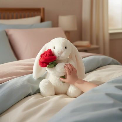 Adorable Plush Bunny-Cat Stuffed Animal Toy – Soft, Cuddly Doll Gift for Kids