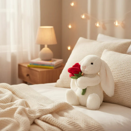 Bunnycat Plush Rabbit Toy – Ultra-Soft Stuffed Animal, Adorable Gift Doll