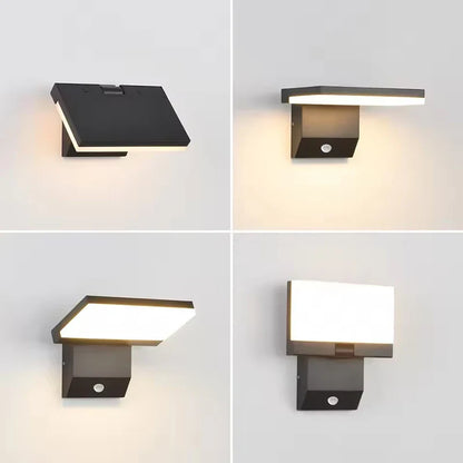 LumiFold Outdoor Wall Light - IP65 Waterproof with