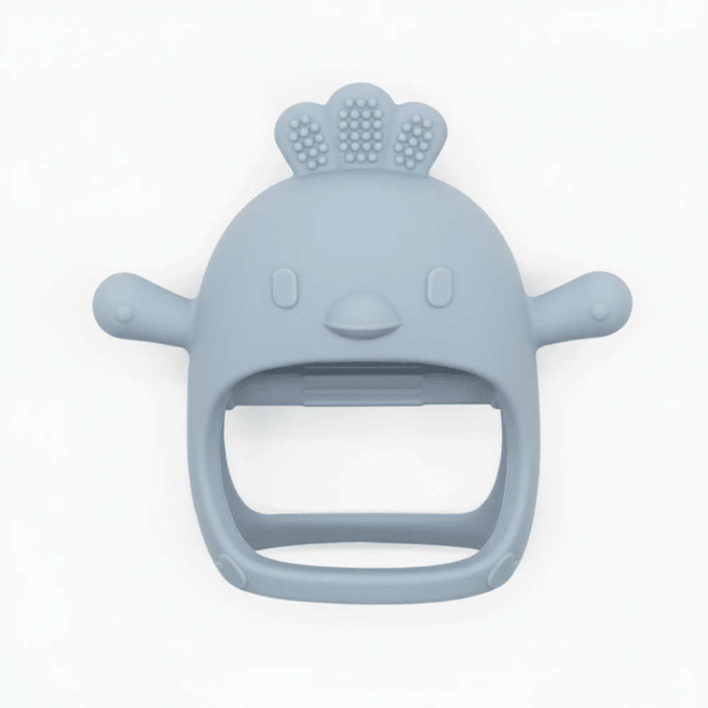 Baby Teething Mitten – Silicone Chew Glove for Soothing Sore Gums