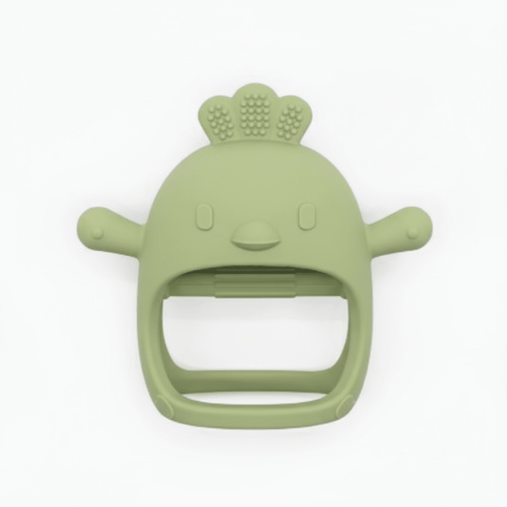 Baby Teething Mitten – Silicone Chew Glove for Soothing Sore Gums
