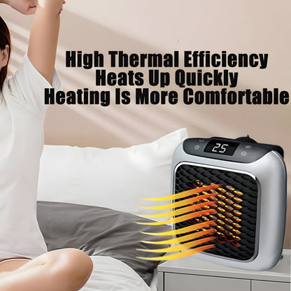 Compact Desktop Space Heater - Portable Electric Unit