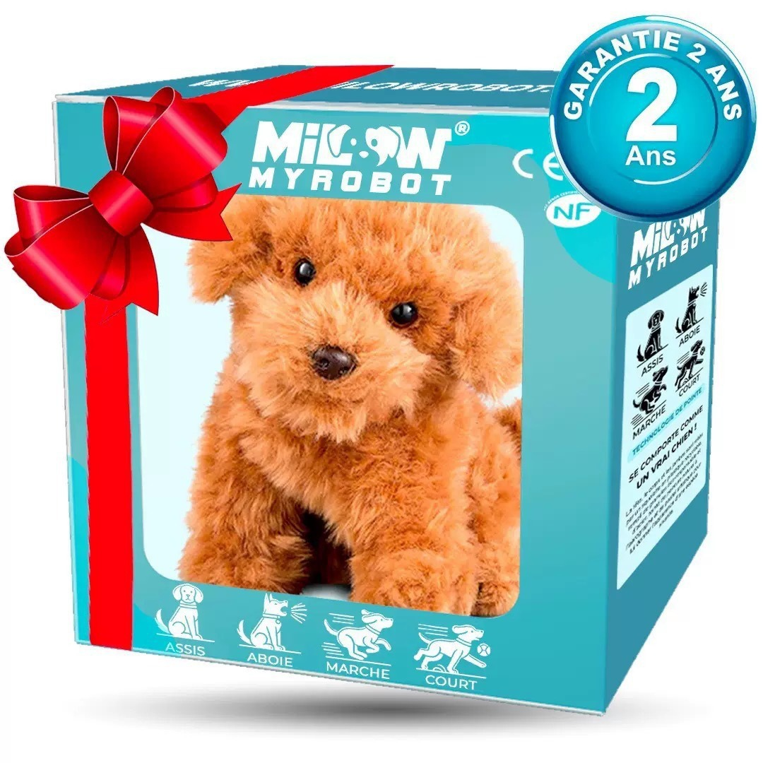 Cuddly Interactive Plush Puppy Toy with Realistic Moving Features
