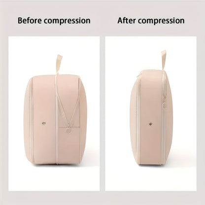 Compression Storage Bags for Clothes and Bedding – Space-Saving Closet Organizer