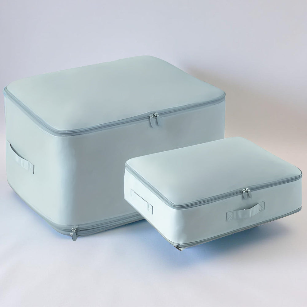 Compression Storage Bags for Clothes and Bedding – Space-Saving Closet Organizer