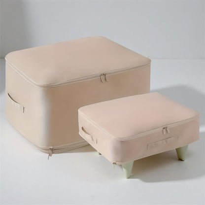 Compression Storage Bags for Clothes and Bedding – Space-Saving Closet Organizer