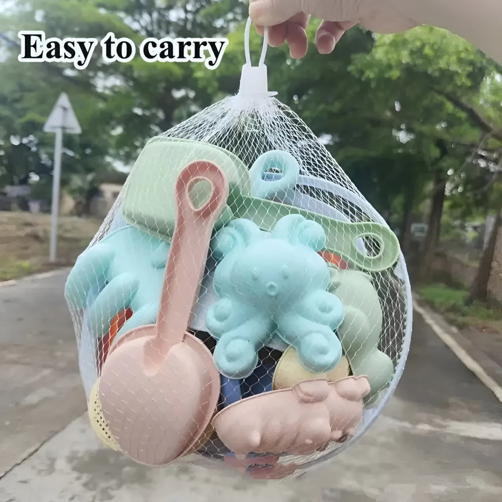 Foldable Sand Bucket & Kids Beach Toy Set — Ideal Summer