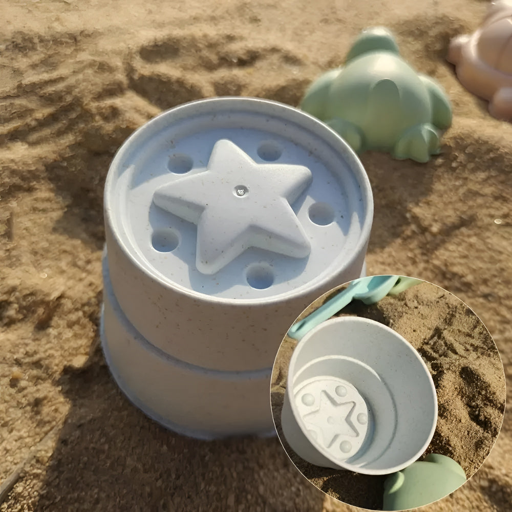 Foldable Sand Bucket & Kids Beach Toy Set — Ideal Summer