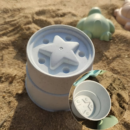 Foldable Sand Bucket & Kids Beach Toy Set — Ideal Summer