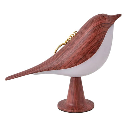 Bird-Shaped Wooden Table Lamp - Rechargeable Accent Light
