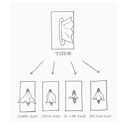 Figure-Style Tissue Box Holder Stand for Home Decor