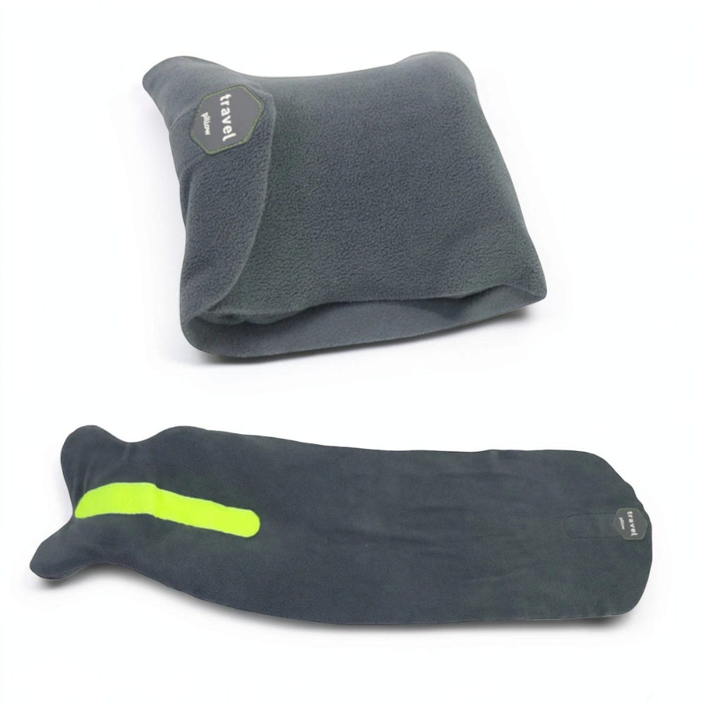 Adjustable Travel Pillow Neck Support Wrap - Cozy Scarf
