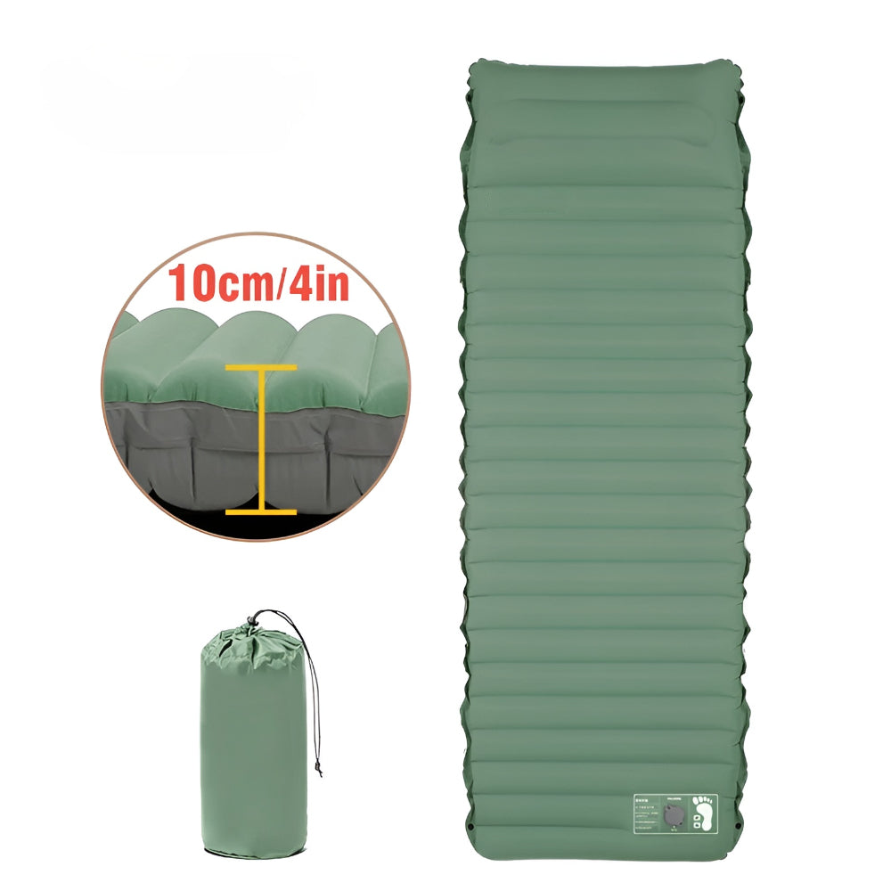 Compact Travel Sleeping Pad – Inflatable Camping Mattress