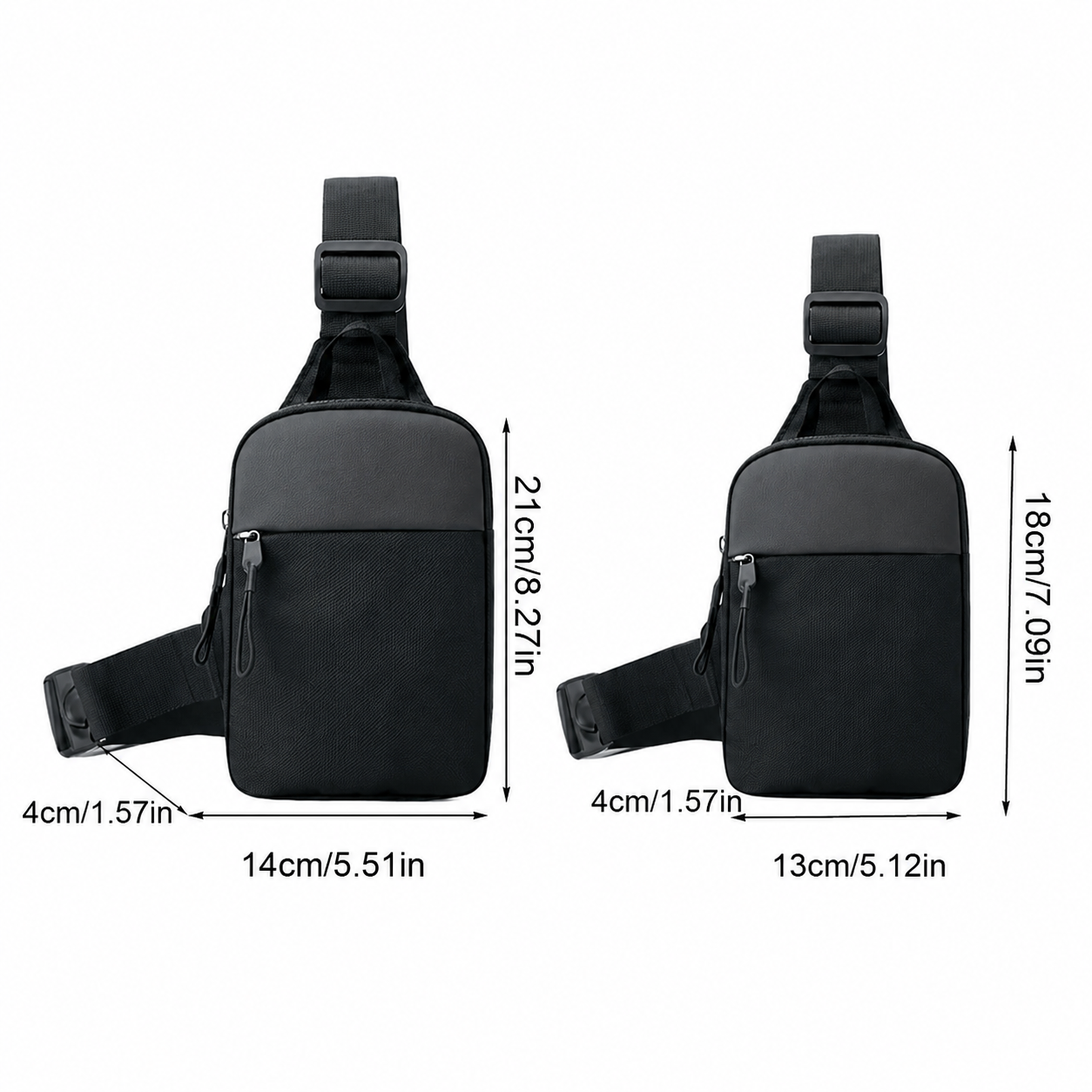 Anti-Theft Travel Sling Bag - Secure Crossbody