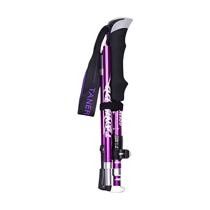 Foldable Telescopic Trekking Poles for Hiking – Lightweight Adjustable Support
