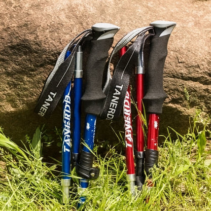 Foldable Telescopic Trekking Poles for Hiking – Lightweight Adjustable Support