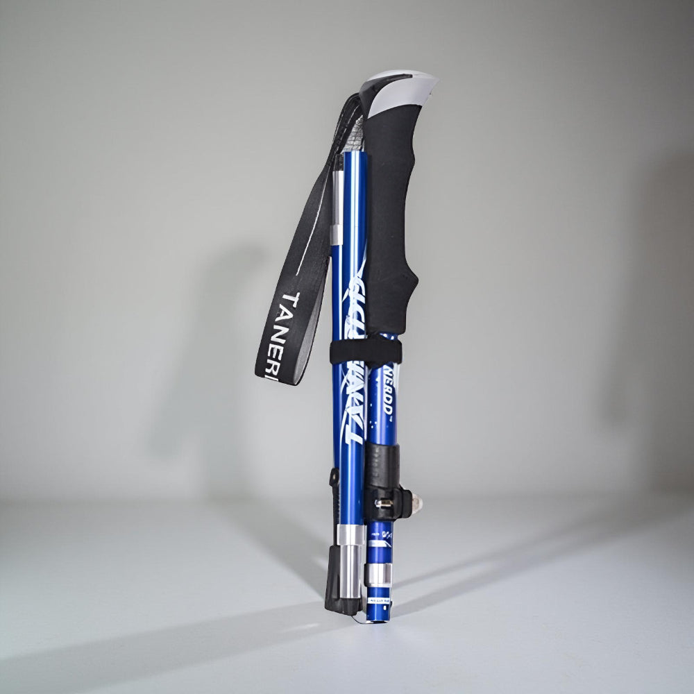 Foldable Telescopic Trekking Poles for Hiking – Lightweight Adjustable Support