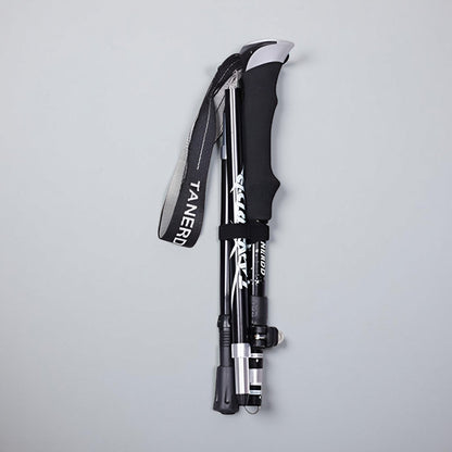 Foldable Telescopic Trekking Poles for Hiking – Lightweight Adjustable Support