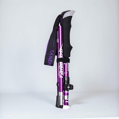Foldable Telescopic Trekking Poles for Hiking – Lightweight Adjustable Support