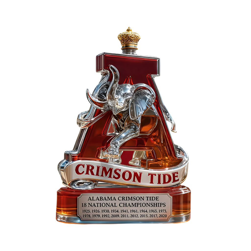Elegant Elephant Resin Trophy - Decorative Display Award