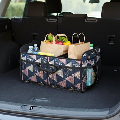 Foldable Car Trunk Organizer - Waterproof, Large-Capacity Storage Box for Neat and Organized Car Storage