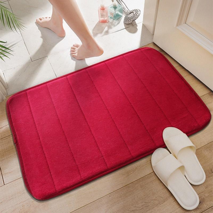 UltraSoft Absorbent Bath Mat with Anti-Slip Grip and