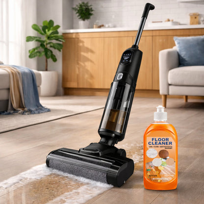 Cordless Vacuum Cleaner with Wet & Dry Floor Mop