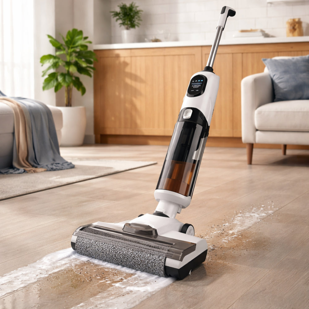 Cordless Vacuum Cleaner with Wet & Dry Floor Mop