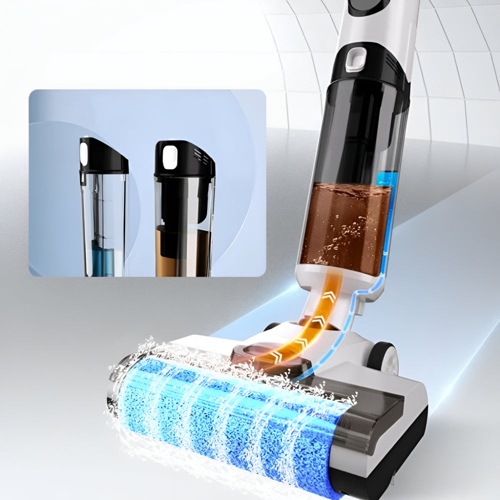 Cordless Vacuum Cleaner with Wet & Dry Floor Mop