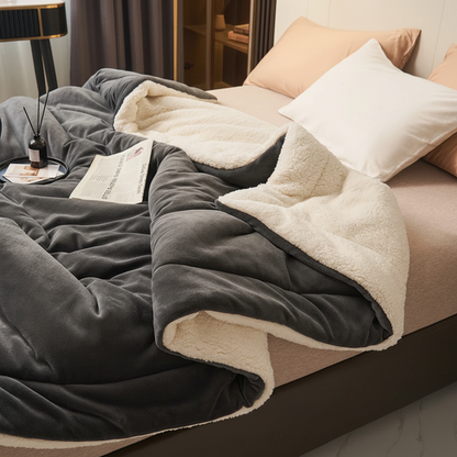 Cozy Flannel Throw Blanket – Soft, Warm, and Perfect for Bed or Couch