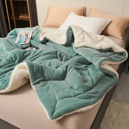 Cozy Flannel Throw Blanket – Soft, Warm, and Perfect for Bed or Couch