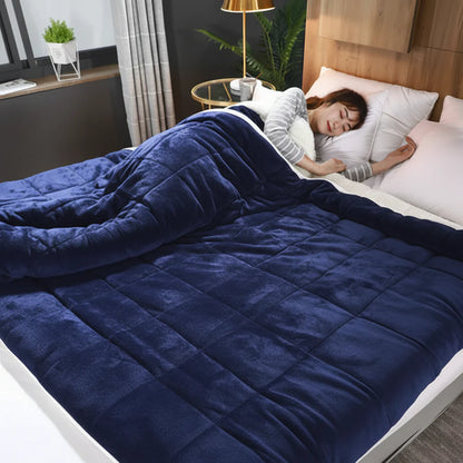 Cozy Flannel Blanket Throw – Ultra-Soft, Warm Winter Cover for Sofa & Bed