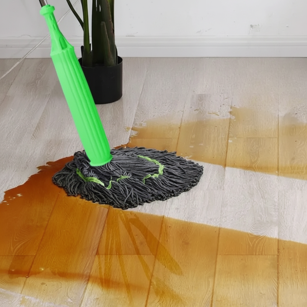All-in-One Spray Floor Mop - Flat Mop for Quick-Dry Wet & Dry Cleaning