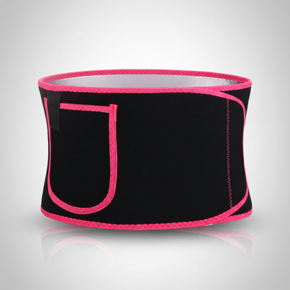 Core-Support Waist Trainer Sweat Belt for Abdominal Slimming and Waist Definition