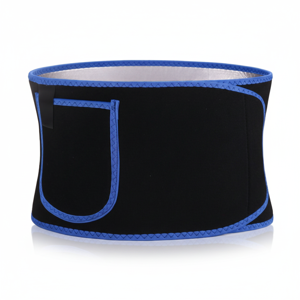 Core-Support Waist Trainer Sweat Belt for Abdominal Slimming and Waist Definition