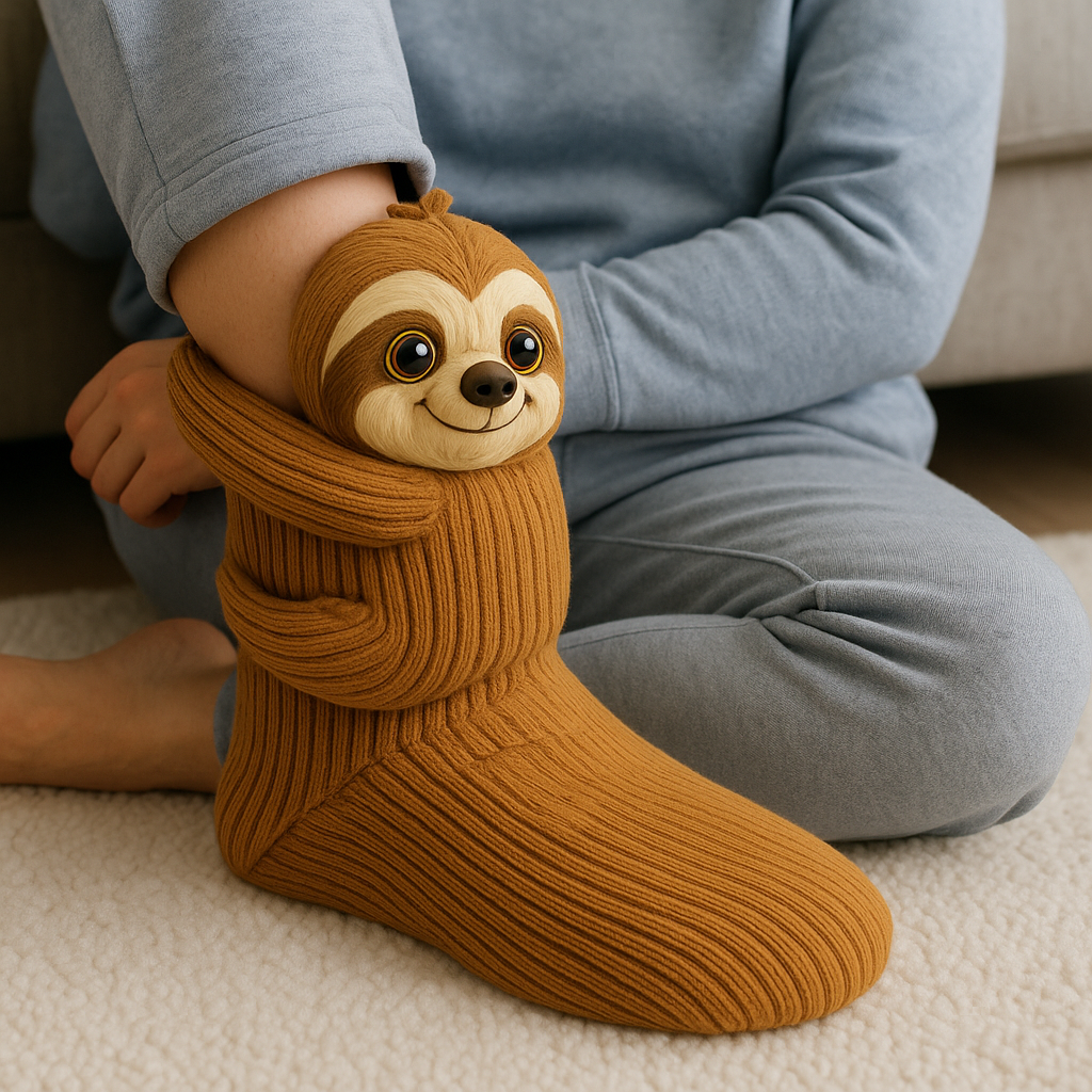 Animal 3D House Socks