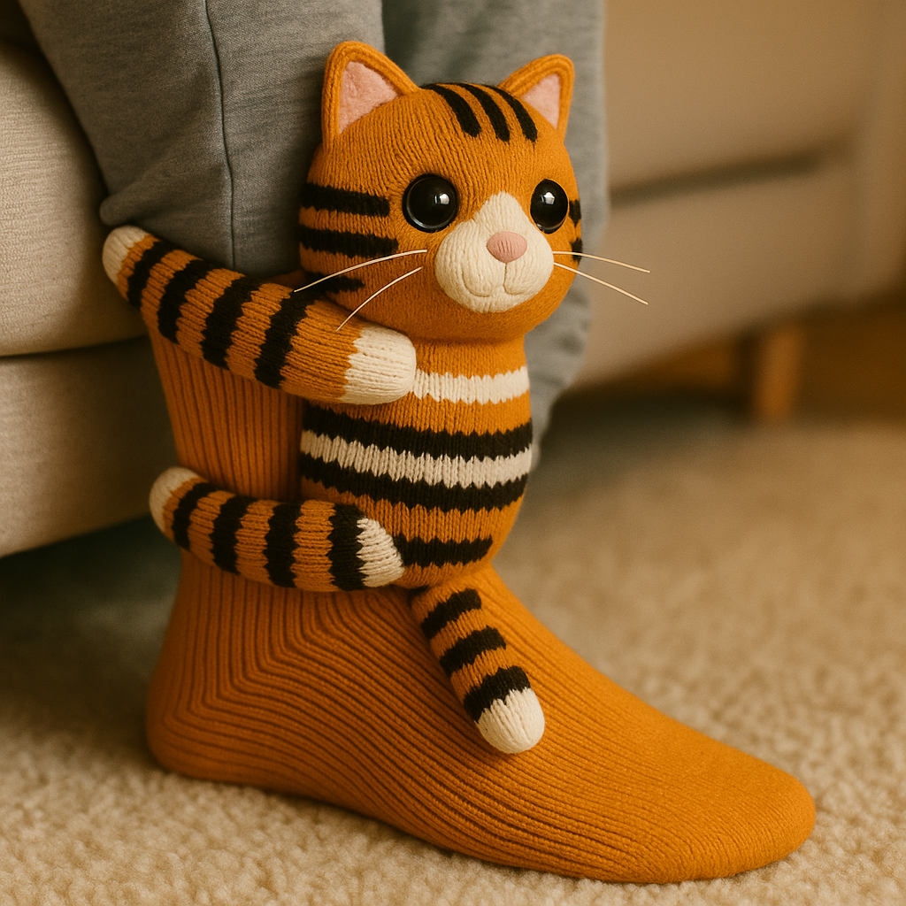 Animal 3D House Socks