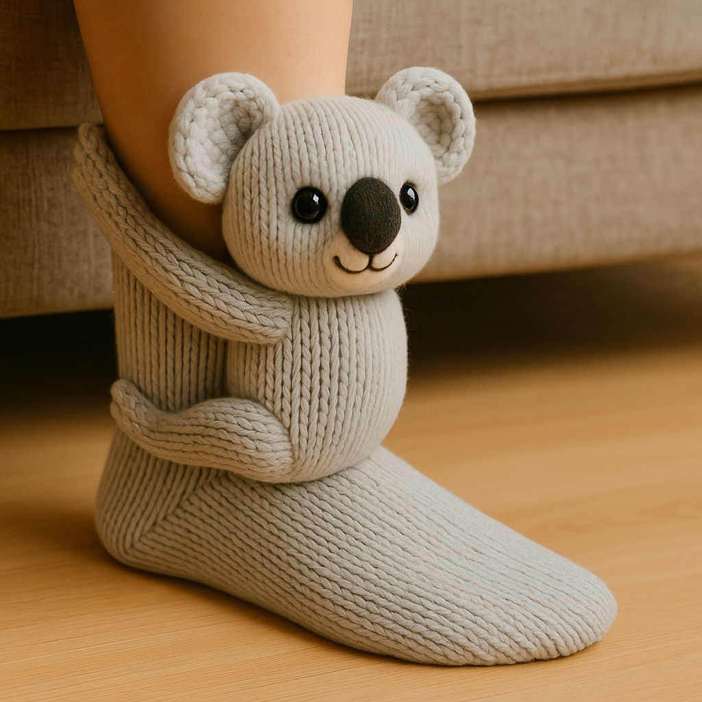 Animal 3D House Socks