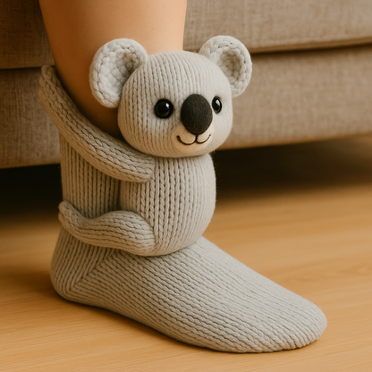 Animal 3D House Socks