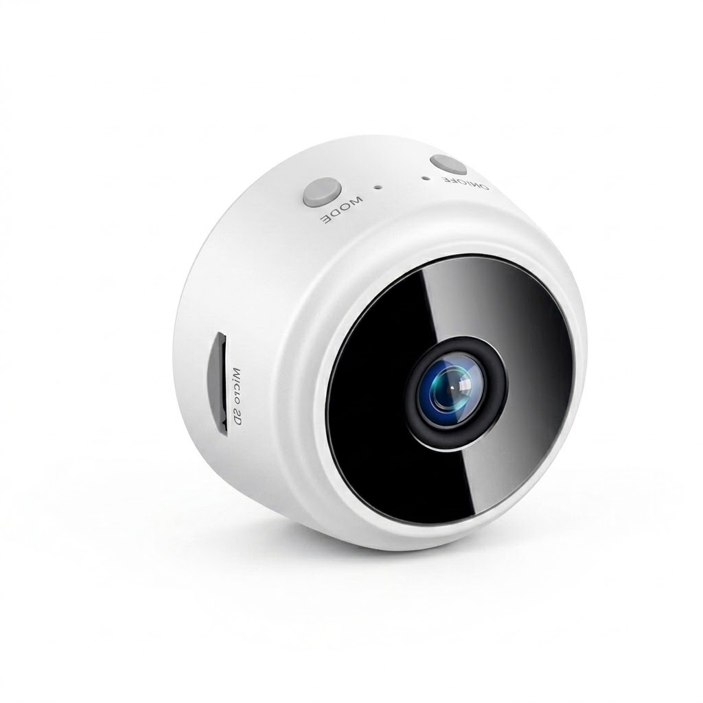 HD Wireless Mini Security Camera with WiFi and Magnetic Mount