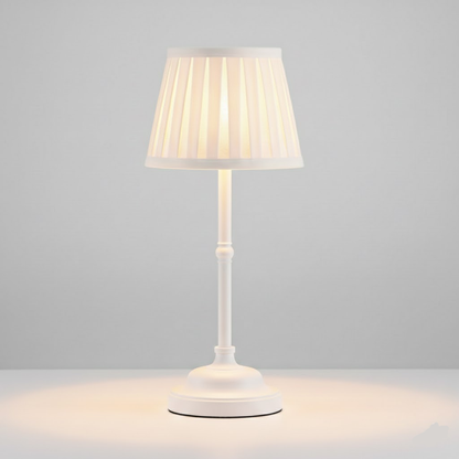 Brass Table Lamp - Cordless, Rechargeable LED with Touch-Activated Dimming