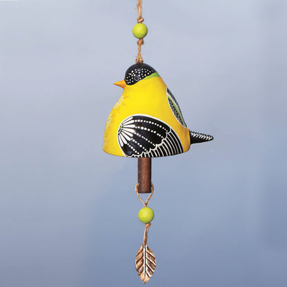 Charming Garden Wind Chimes – Hanging Bird Decoration for Outdoor Patio