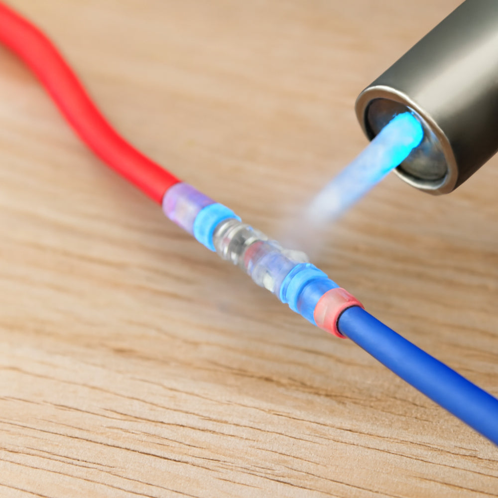 All-in-One Wire Connector Kit with Heat-Shrink Solder Sleeves - Electrical Assortment Set