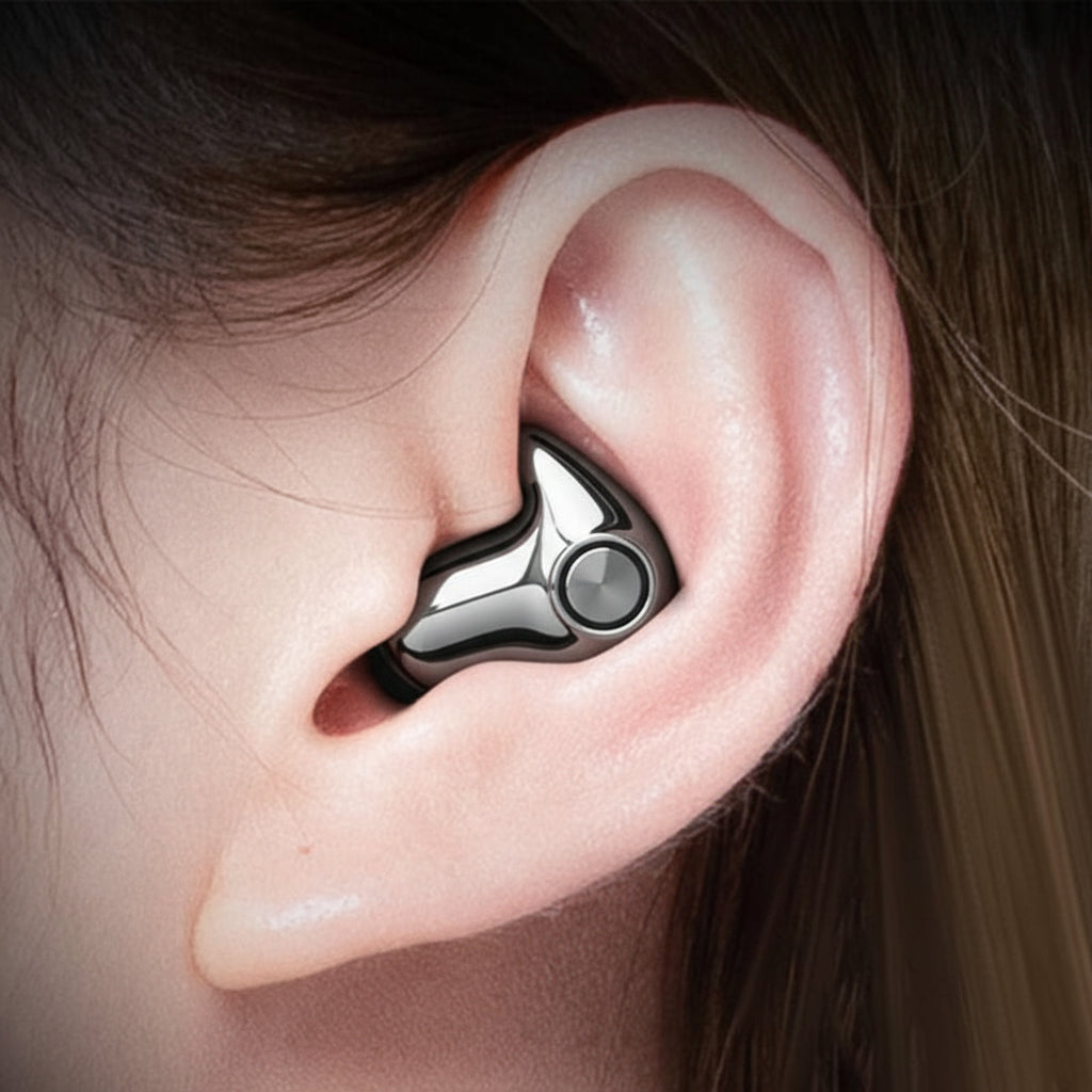 Bluetooth Noise-Cancelling Wireless Earbuds — In-Ear Headphones